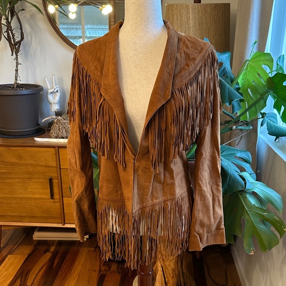 Spell Jackets & Blazers - NWOT HTF Spell Cowgirl Dreams Suede Jacket